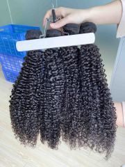 Donors Hair Natural colour Mink Jerry Curly 4 Bundles Deal Hair 100% Human Hair 