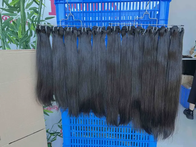 Donors Hair Raw Straight 4 Bundles Dale 100% Human Hair Natural Colour