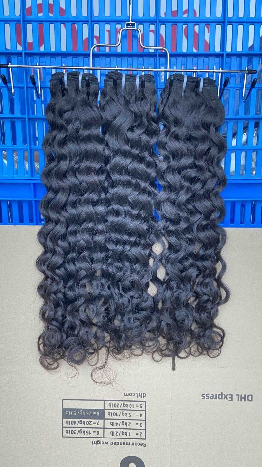 Donor Hairs Mink Hair A Italian curly Virgin Hair Bundles