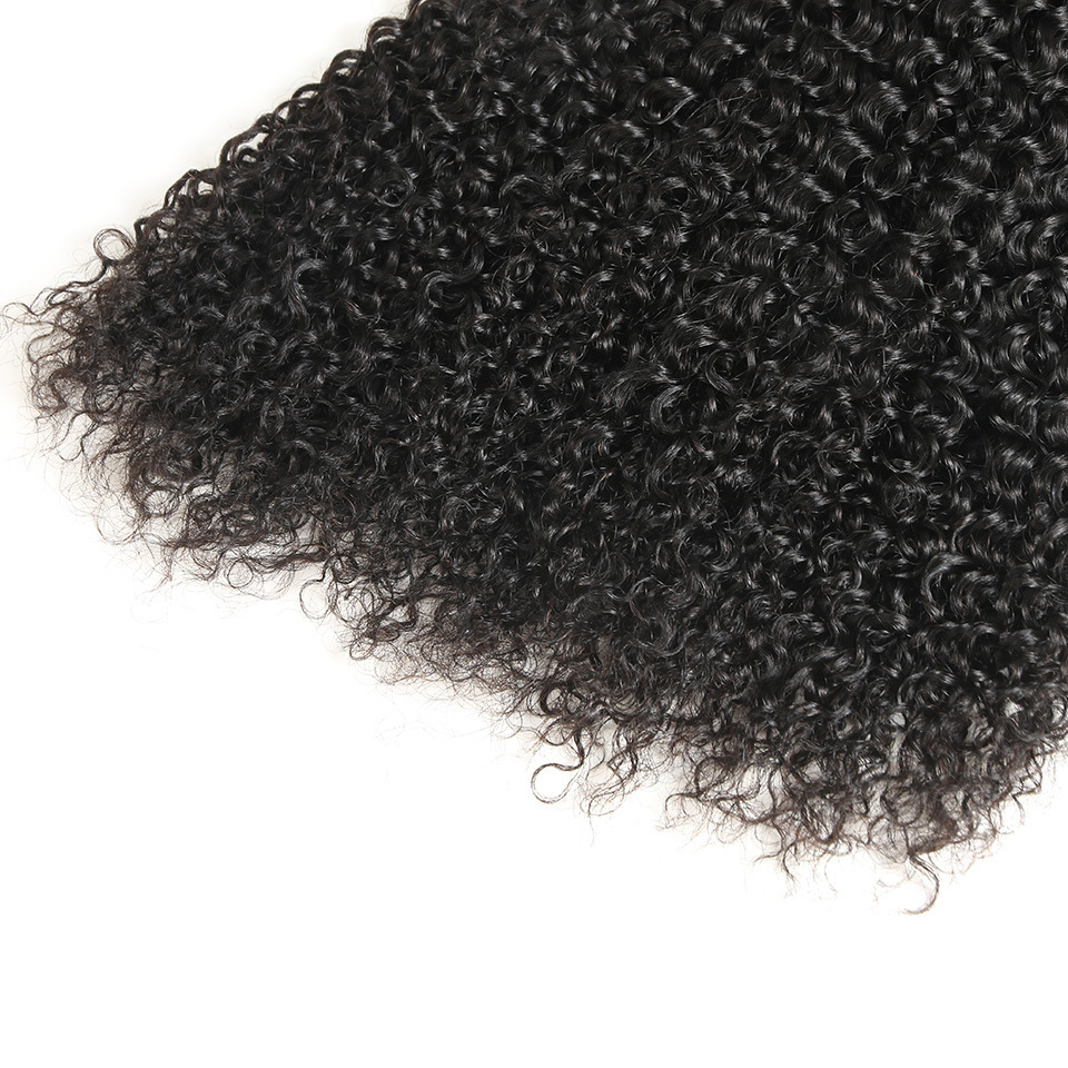 Donors Hair Natural colour Mink Jerry Curly Bundle Hair 100% Human Hair 