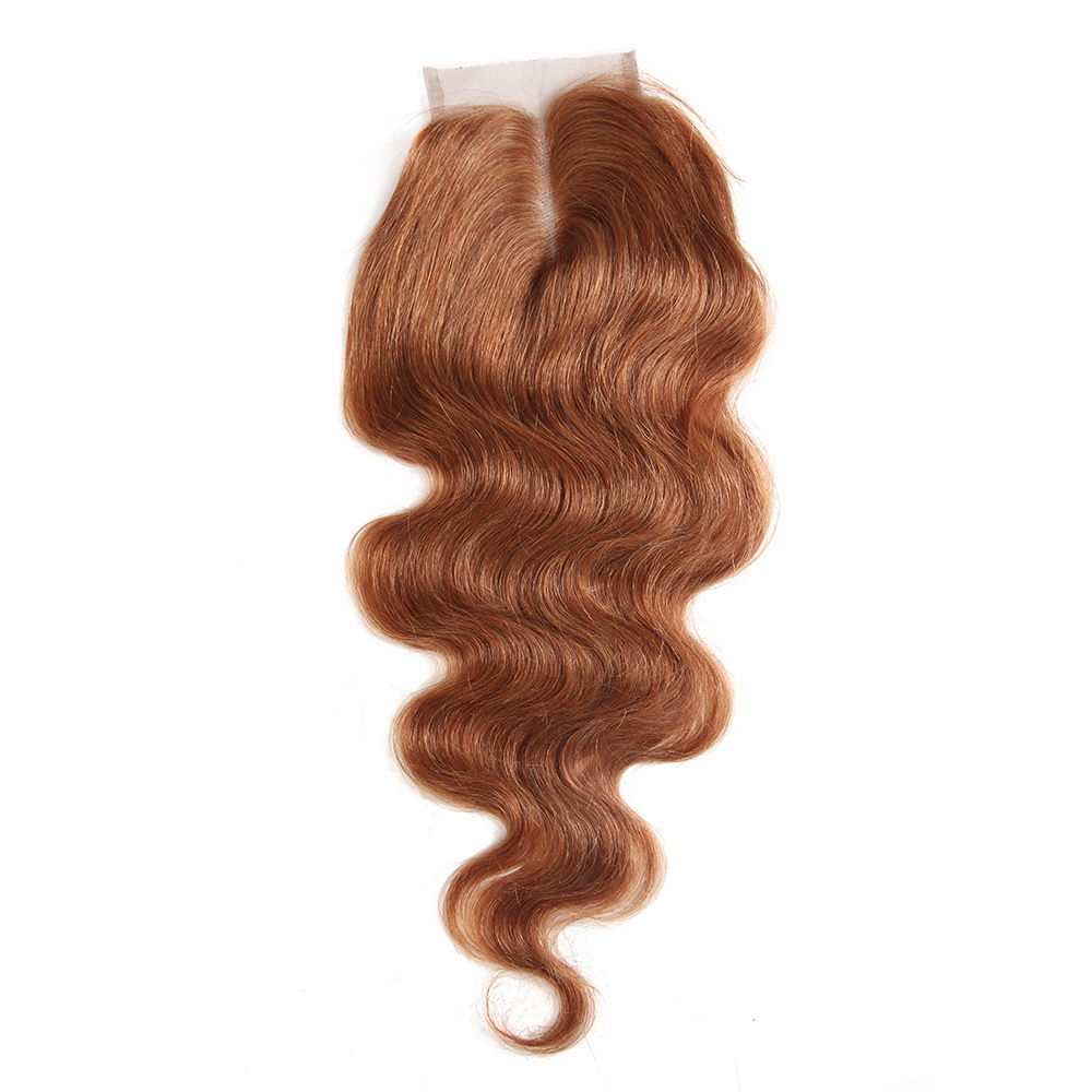 DonorsHair Colour Hair Body Wave Transparent Lace 4*4 Closure Hair 100%human hair