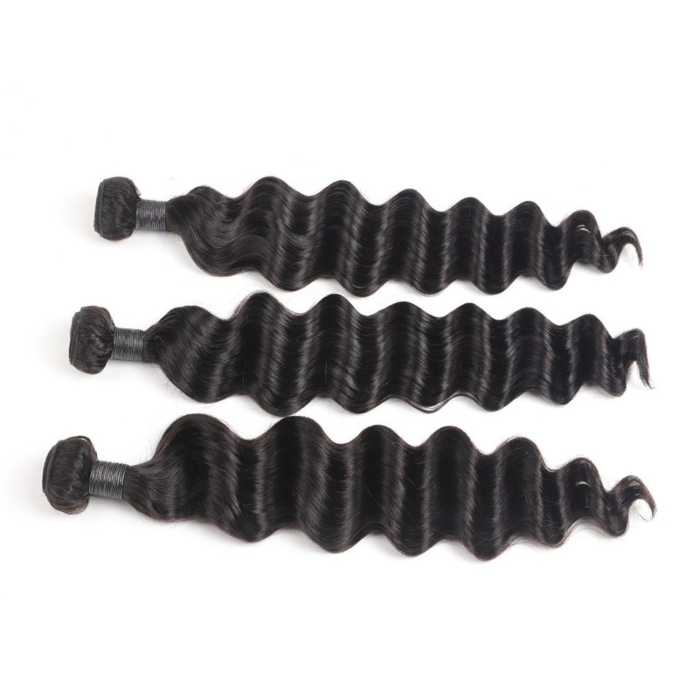 Donors Hair Natural colour Mink Loose Deep Bundle Hair 100% Human Hair 