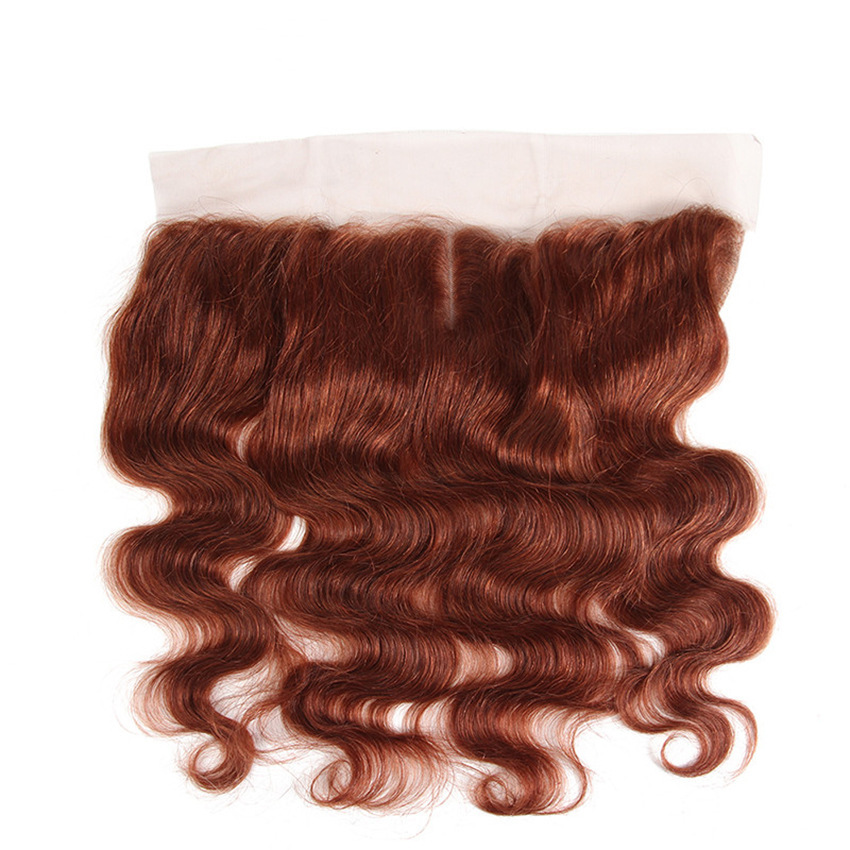 DonorsHair Colour Hair Body Wave Transparent Lace 13*4 Closure Hair 100%human hair