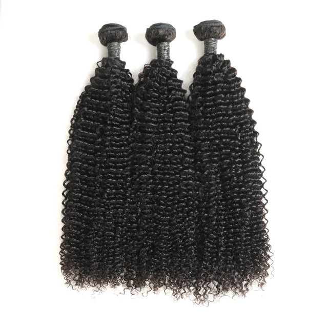 Donors Hair Natural colour Mink Kinky Curly Wave Bundle Hair 100% Human Hair 