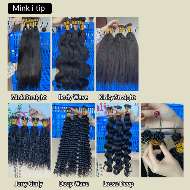 Donors Hair Natural Colour All Textures I Tip Hair Extension 100 Roots/Pack