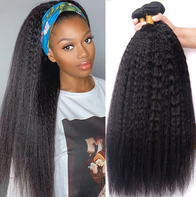 Donors Hair Mink Kinky Straight 13*4 HD Lace Closure 100% Human Hair