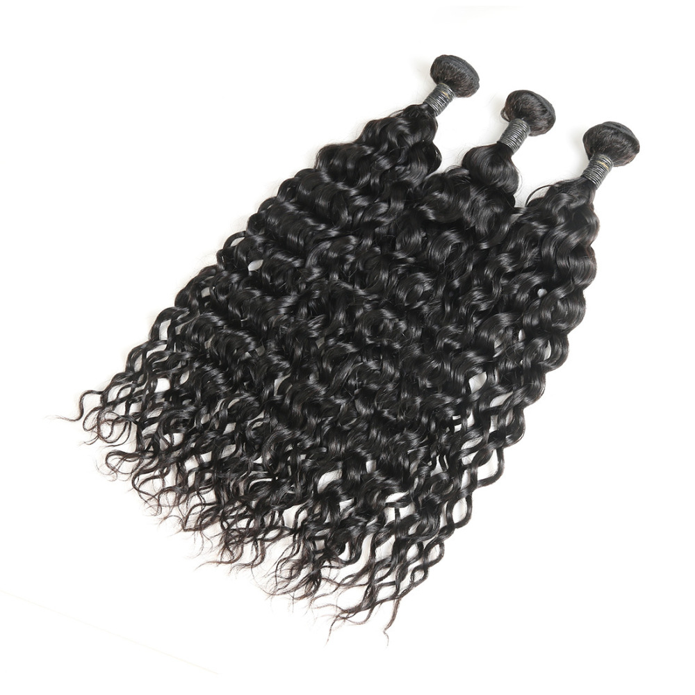 Donors Hair Mink Water Wave 4*4 HD / Transparent Lace Frontal 100% Human Hair