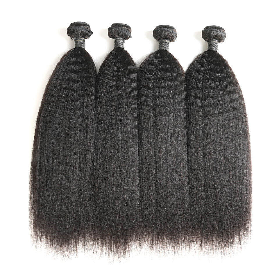 Donors Hair Mink Kinky Straight 13*6 HD / Transparent Lace Closure 100% Human Hair