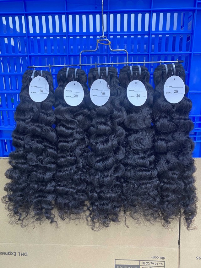 Donors Unprocessed 100% Raw Hair Weaves 9 Bundles Deal