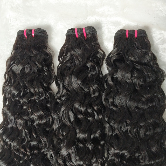 Donors Hair Natural colour Water Wave Funmi Hair 100% Human Hair