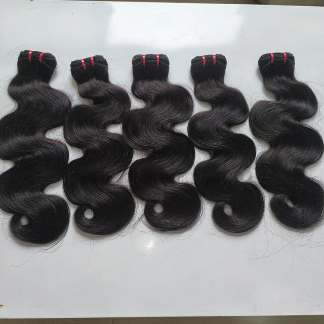 Donors Hair Natural colour Raw Body Wave Funmi Hair 100% Human Hair