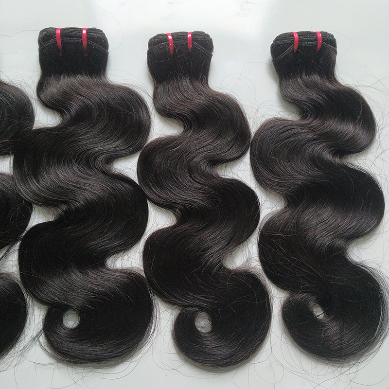 Donors Hair Natural colour Raw Body Wave Funmi Hair 100% Human Hair