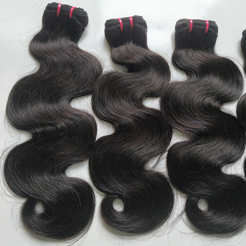 Donors Hair Natural colour Raw Body Wave Funmi Hair 100% Human Hair