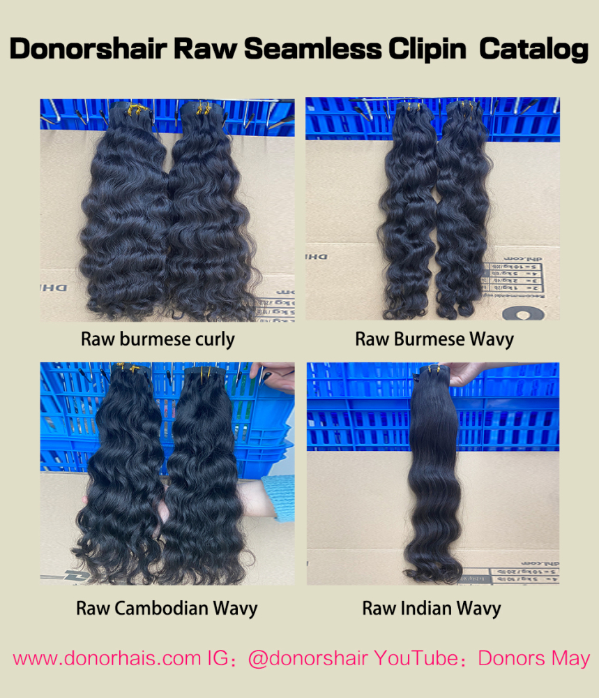 DONOR RAW HAIR FACTORY