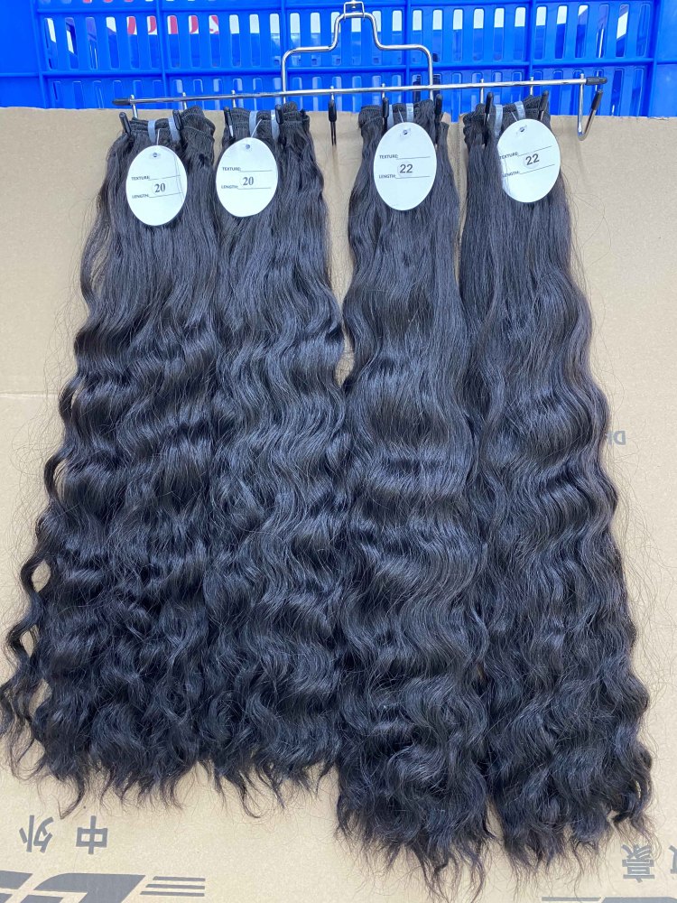 RawDonorsHair Natural colour Raw Burmese Wave Double Drawn 100% Human Hair
