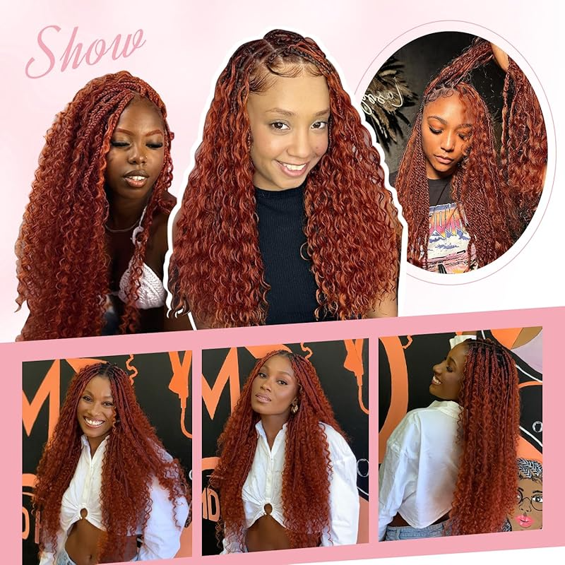 Donorshair Human Braiding hair Ombre #350 100gram, Boho Braids Human Hair, Deep Wave Bulk Human Hair for Micro Braiding No Weft,Curly Knotless/Goddess/Bohemian/Gypsy