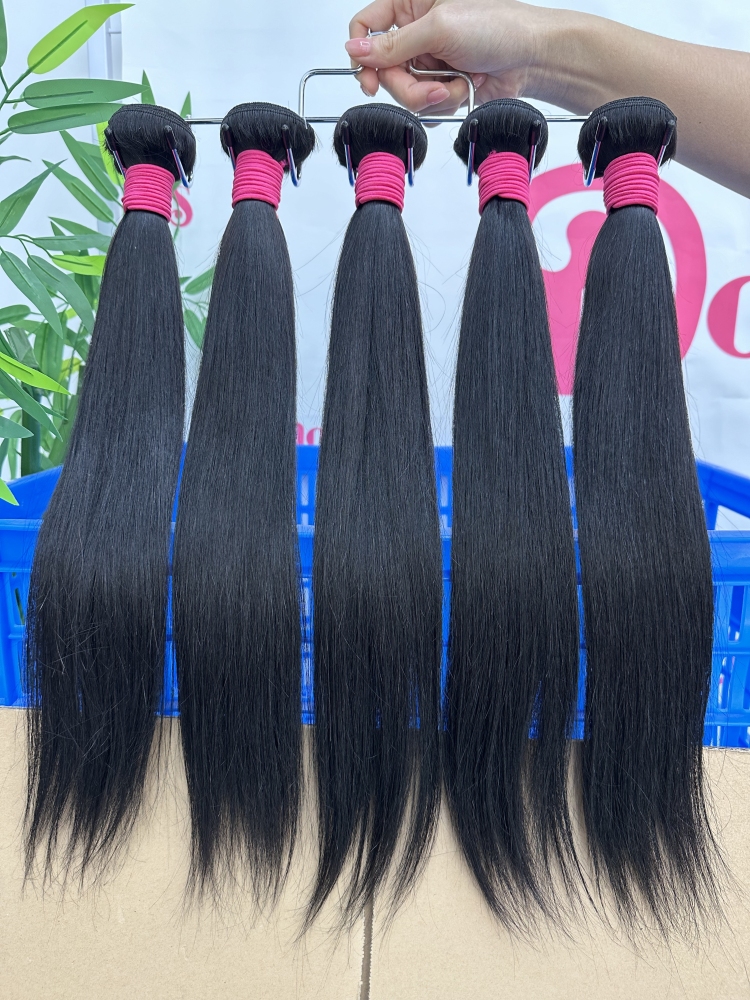 Donorshair Mink C  Straight Bundle