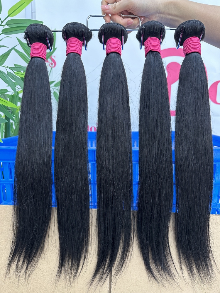 Donorshair Mink C  Straight Bundle