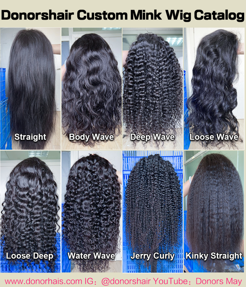 Donorshair 18-28 inch Human Hair Wigs 4*4 Transparent Lace Front Wigs Natural Hair Wig Sale Pre Plucked 4x4 HD Lace Frontal WigStraight 180%