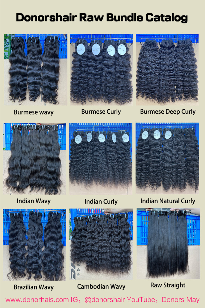 DONOR RAW HAIR FACTORY