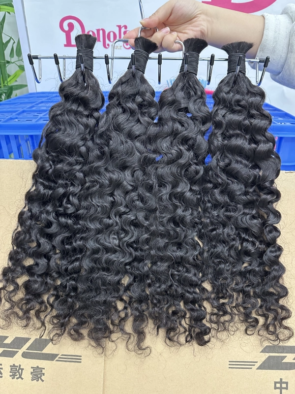 DonorHairs Raw Soft curly Hair bulk