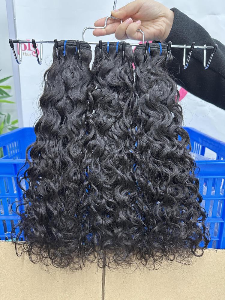 Donor Hairs Mink Hair A Water Wave Virgin Hair Bundles