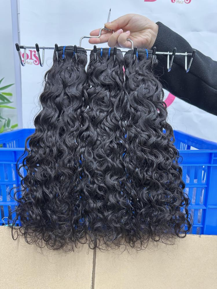Donor Hairs Mink Hair A Water Wave Virgin Hair Bundles