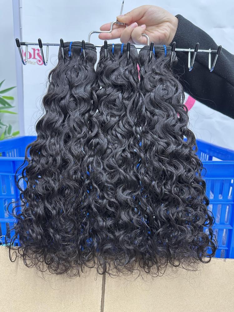 Donor Hairs Mink Hair A Water Wave Virgin Hair Bundles