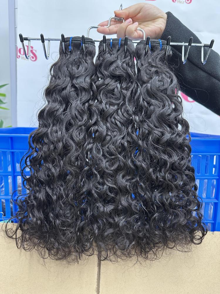 Donor Hairs Mink Hair A Water Wave Virgin Hair Bundles
