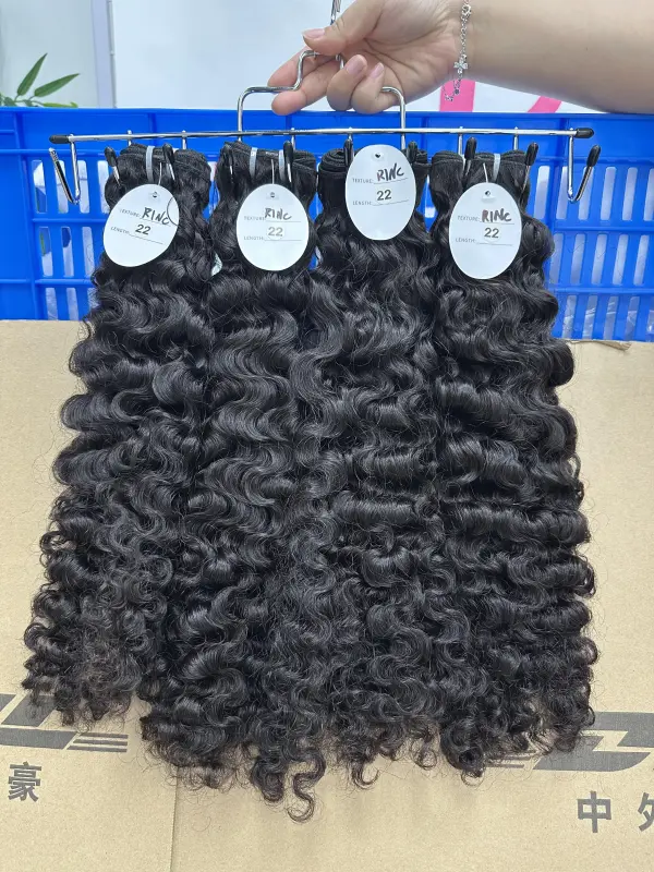 Donors Hair Natural colour Raw Hair Indian Natural Curly Bundle Hair 100% Human Hair
