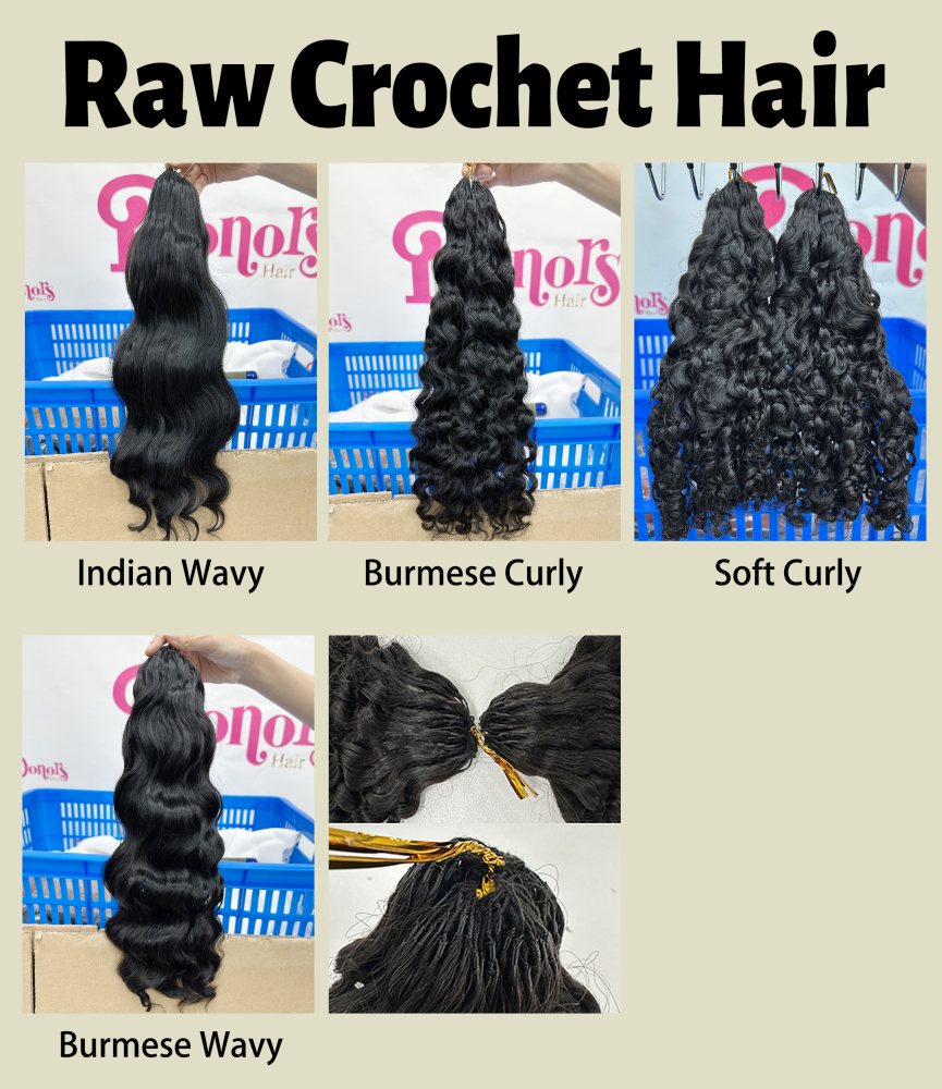 Raw Crochet hair