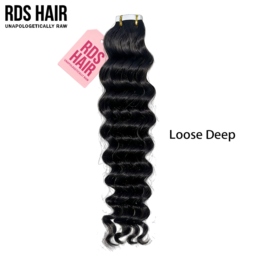 RawDonorsHair 1 Mink Tapein Deal for All Hair Textures 100% Human Virgin Hair unprocessed Human Hair 1 Mink Tapein Deal
