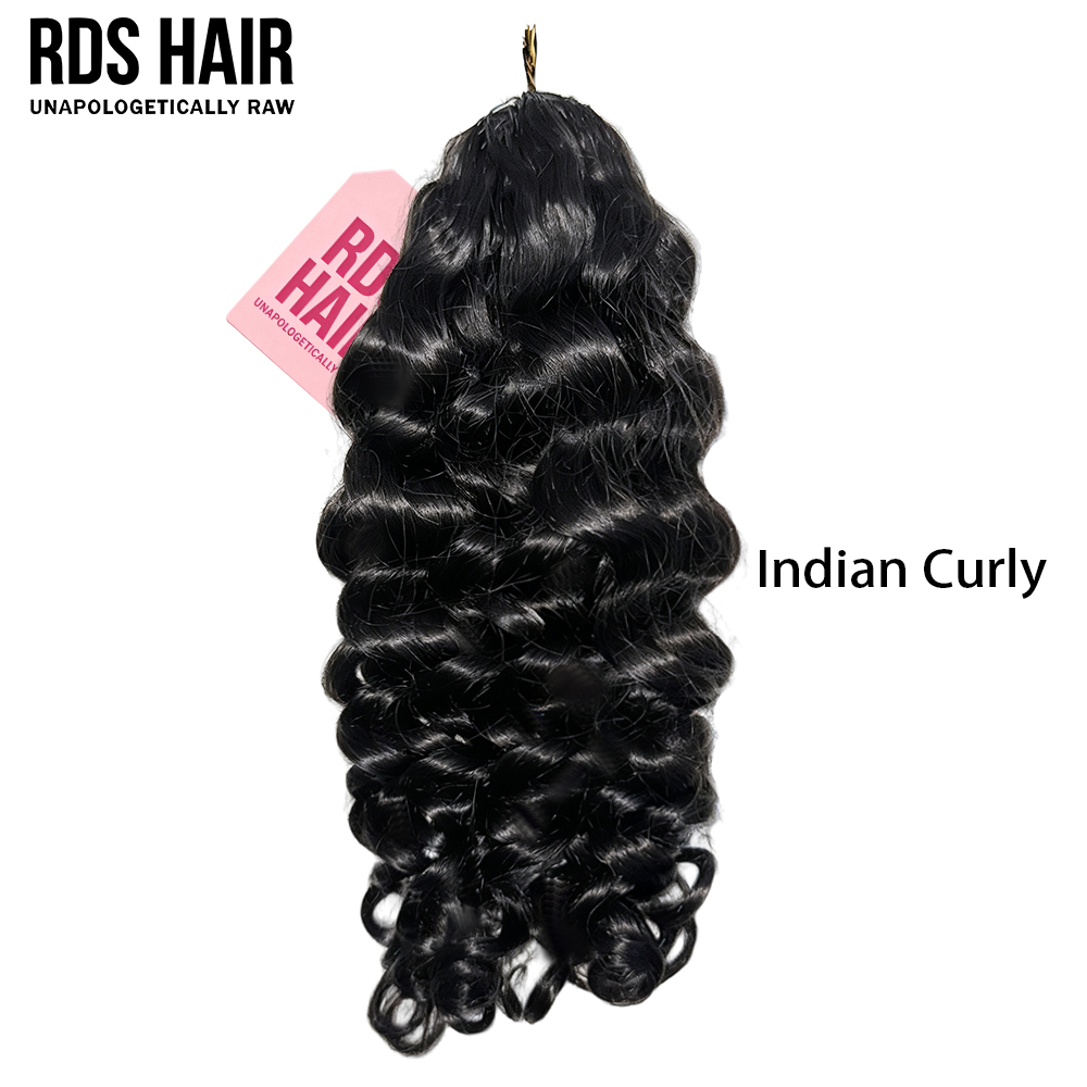 RawDonorsHair 1 Mink Crochet Hair Deal for All Hair Textures 100% Human Virgin Hair unprocessed Human Hair 1 Crochet Hair Deal