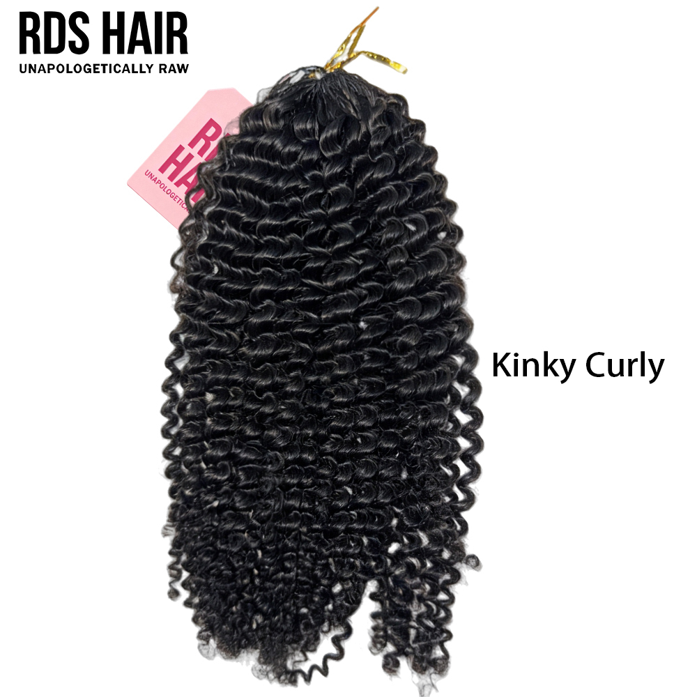 RawDonorsHair 1 Mink Crochet Hair Deal for All Hair Textures 100% Human Virgin Hair unprocessed Human Hair 1 Crochet Hair Deal
