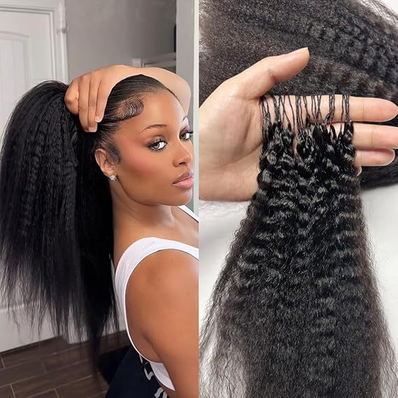 RawDonorsHair In Mink Kinky Straight Human Hair Mink Crochet Hair Deal