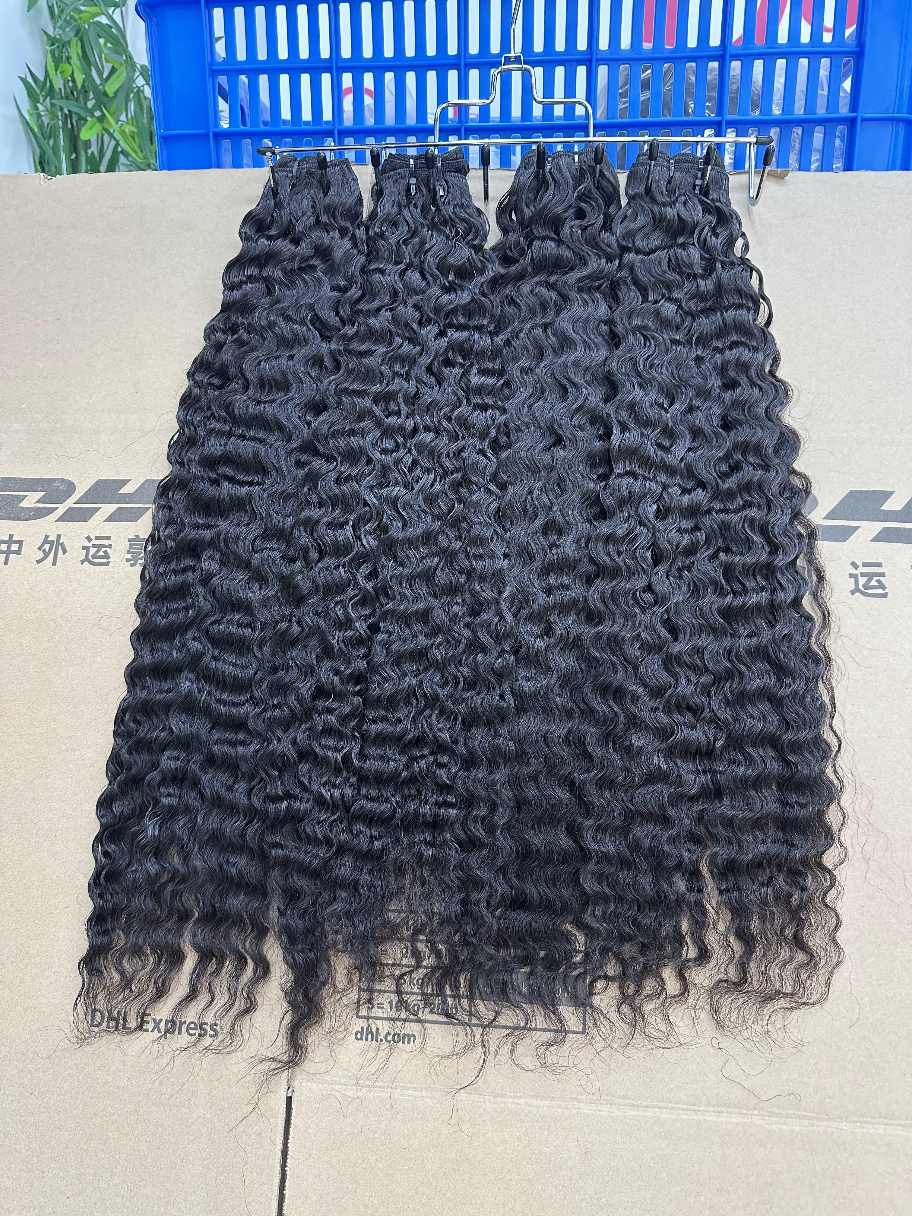 RawDonorsHair In Raw Burmese Deep Curly Human Hair Raw Bundle Deal
