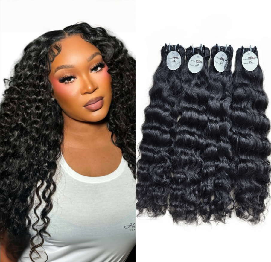 RawDonorsHair In Raw Brazilian Wavy Human Hair Raw Bundle Deal