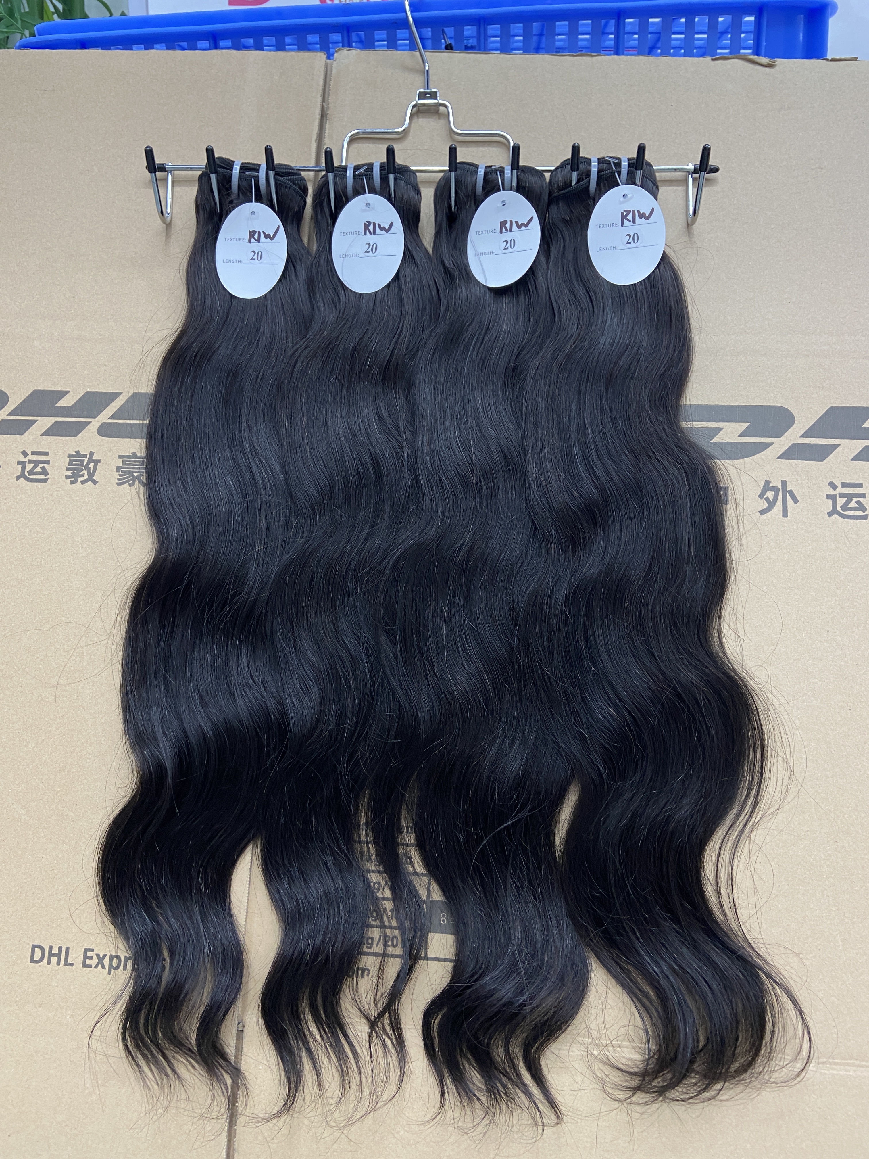 RawDonorsHair In Raw Indian Wavy Human Hair Raw Bundle Deal