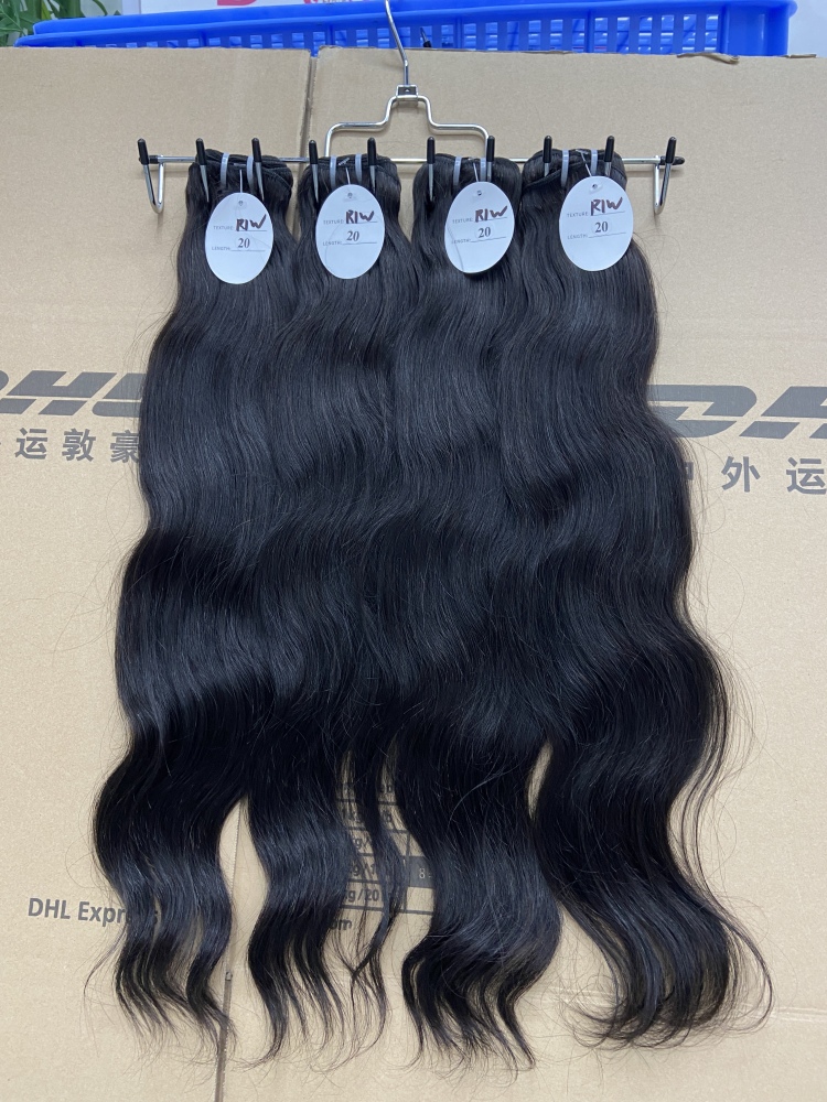 RawDonorsHair In Raw Indian Wavy Human Hair Raw Bundle Deal