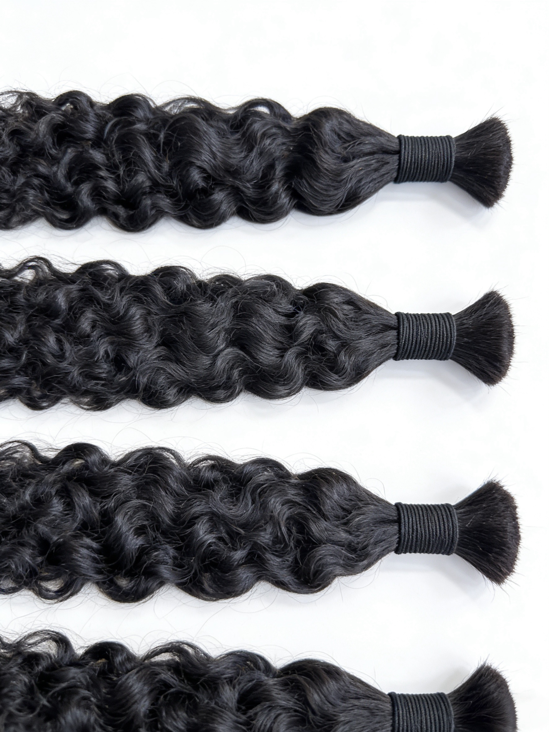 RawDonorsHair In Raw Soft Curly Human Hair Raw Bulk Deal