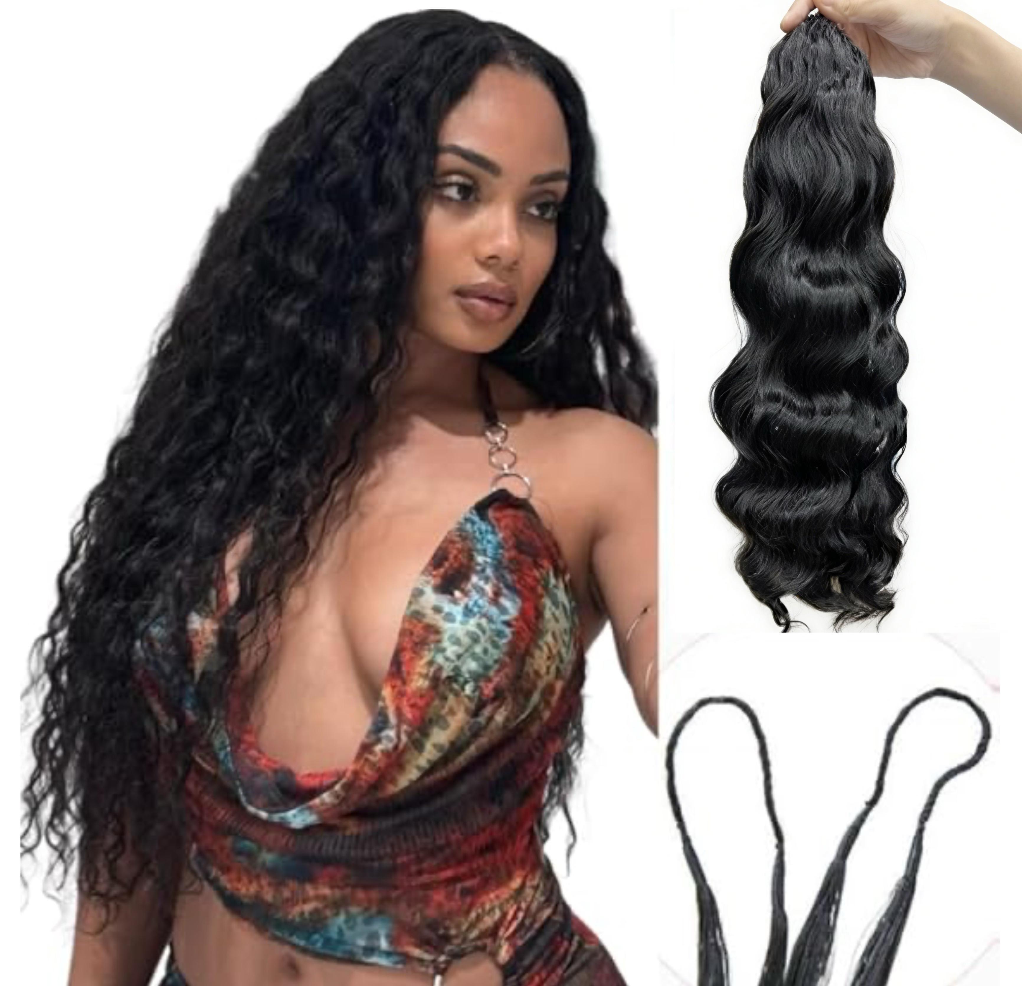 RawDonorsHair In Raw Burmese Wavy Human Hair Raw Crochet Hair Deal