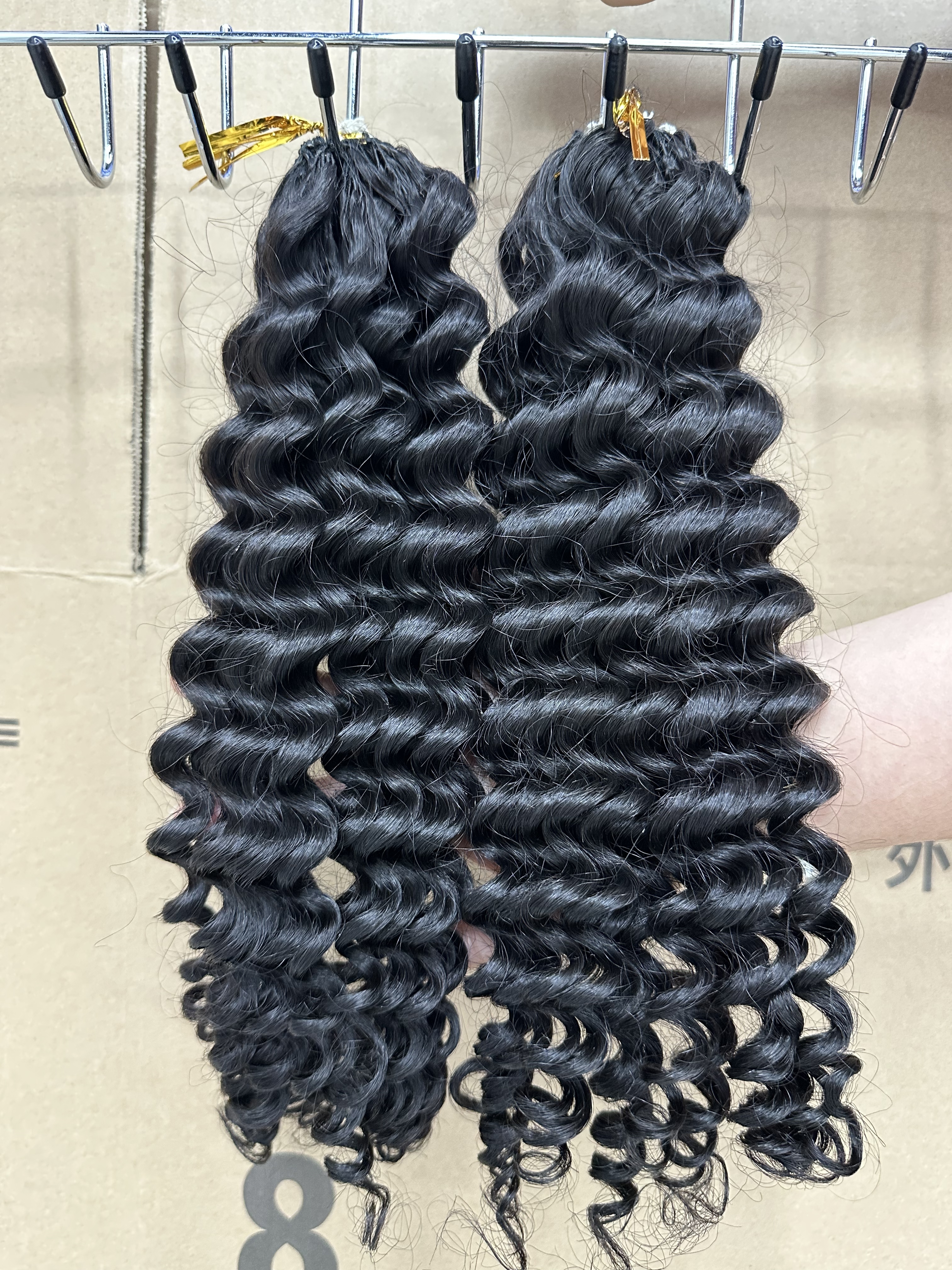 RawDonorsHair In Mink Deep Wave Human Hair Mink Crochet Hair Deal
