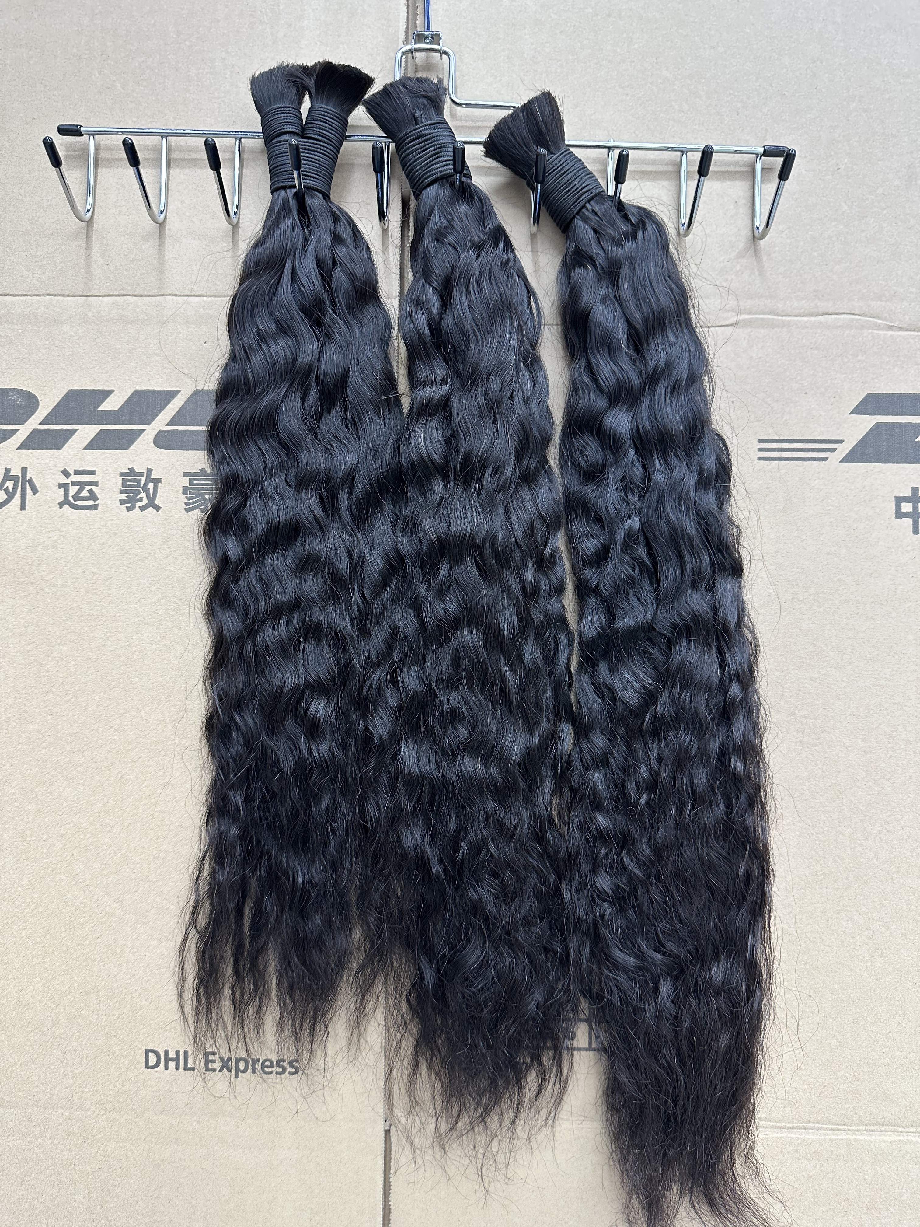 RawDonorsHair In Mink Wet and Wavy Human Hair Mink Bulk Deal