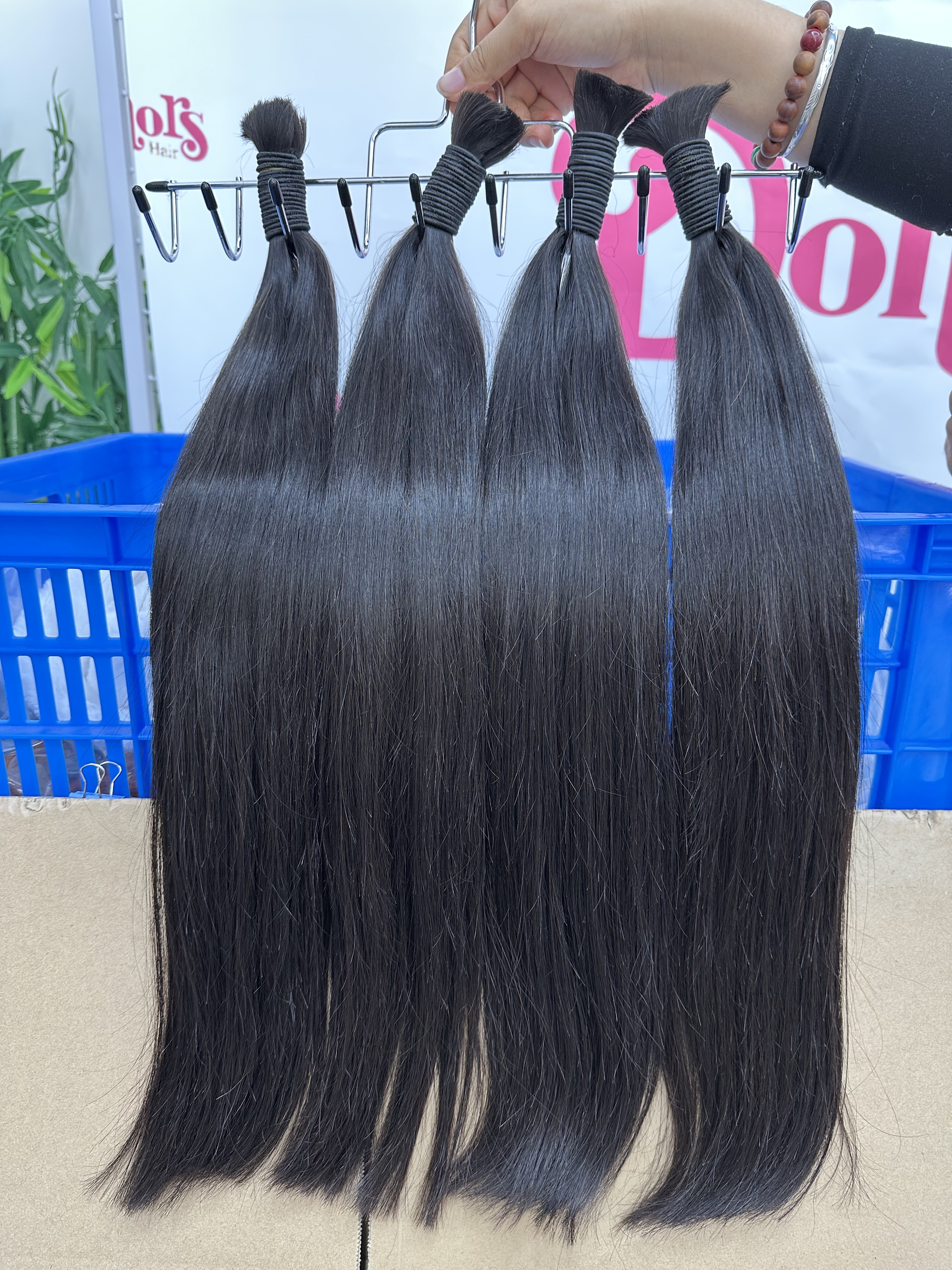 RawDonorsHair In Mink Straight Human Hair Mink Bulk Deal