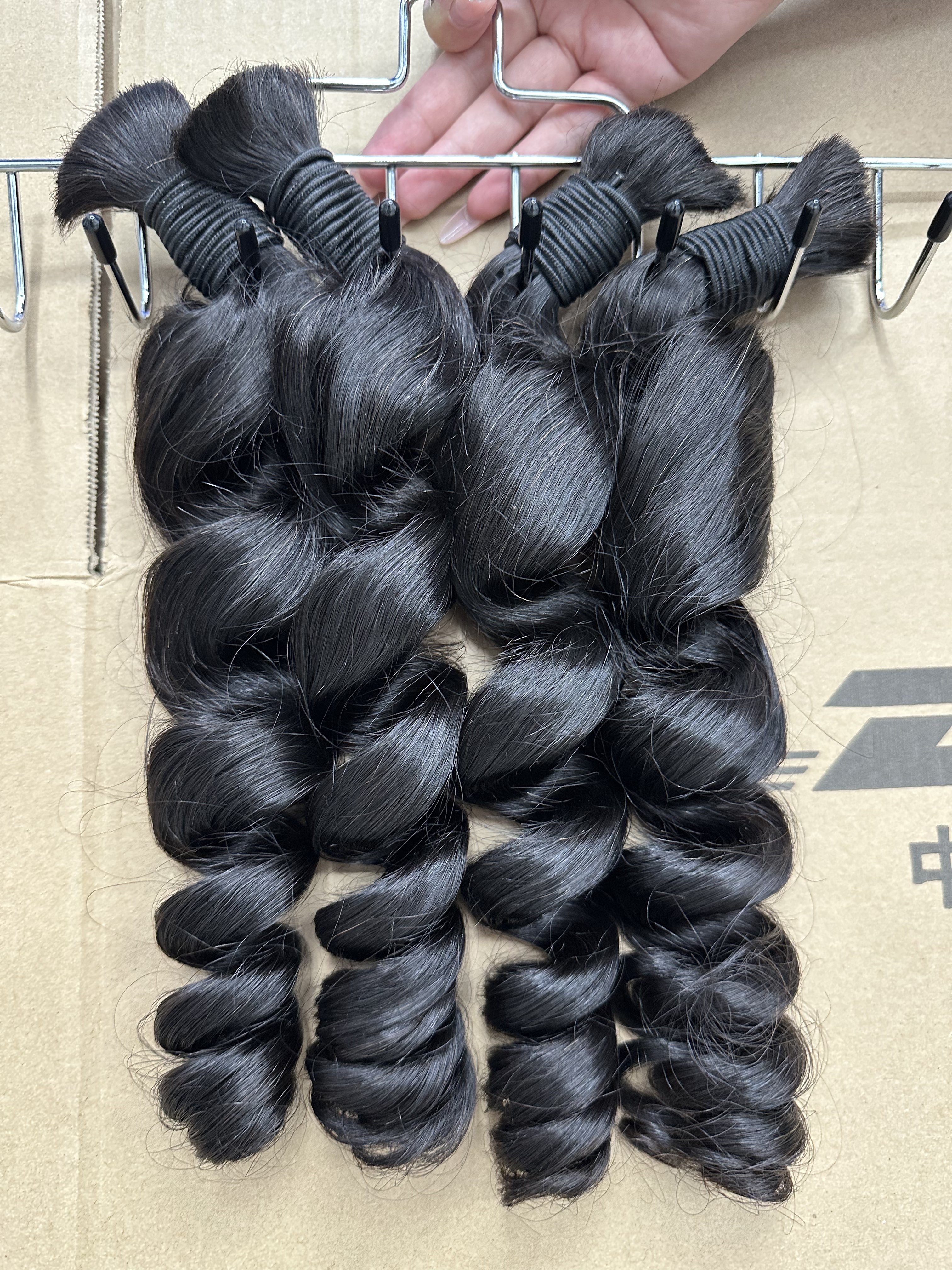 RawDonorsHair In Mink Loose Wave Human Hair Mink Bulk Deal