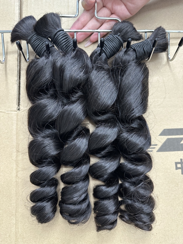 RawDonorsHair In Mink Loose Wave Human Hair Mink Bulk Deal