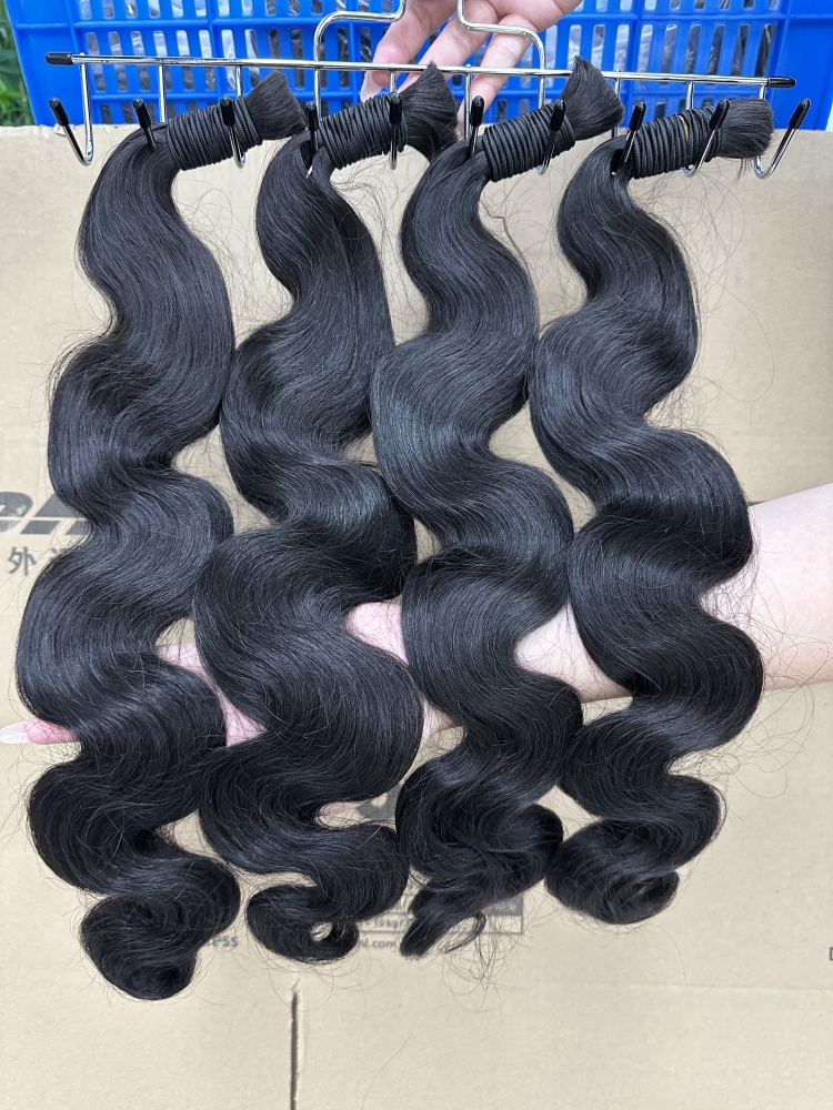 RawDonorsHair In Mink Body Wave Human Hair Mink Bulk Deal
