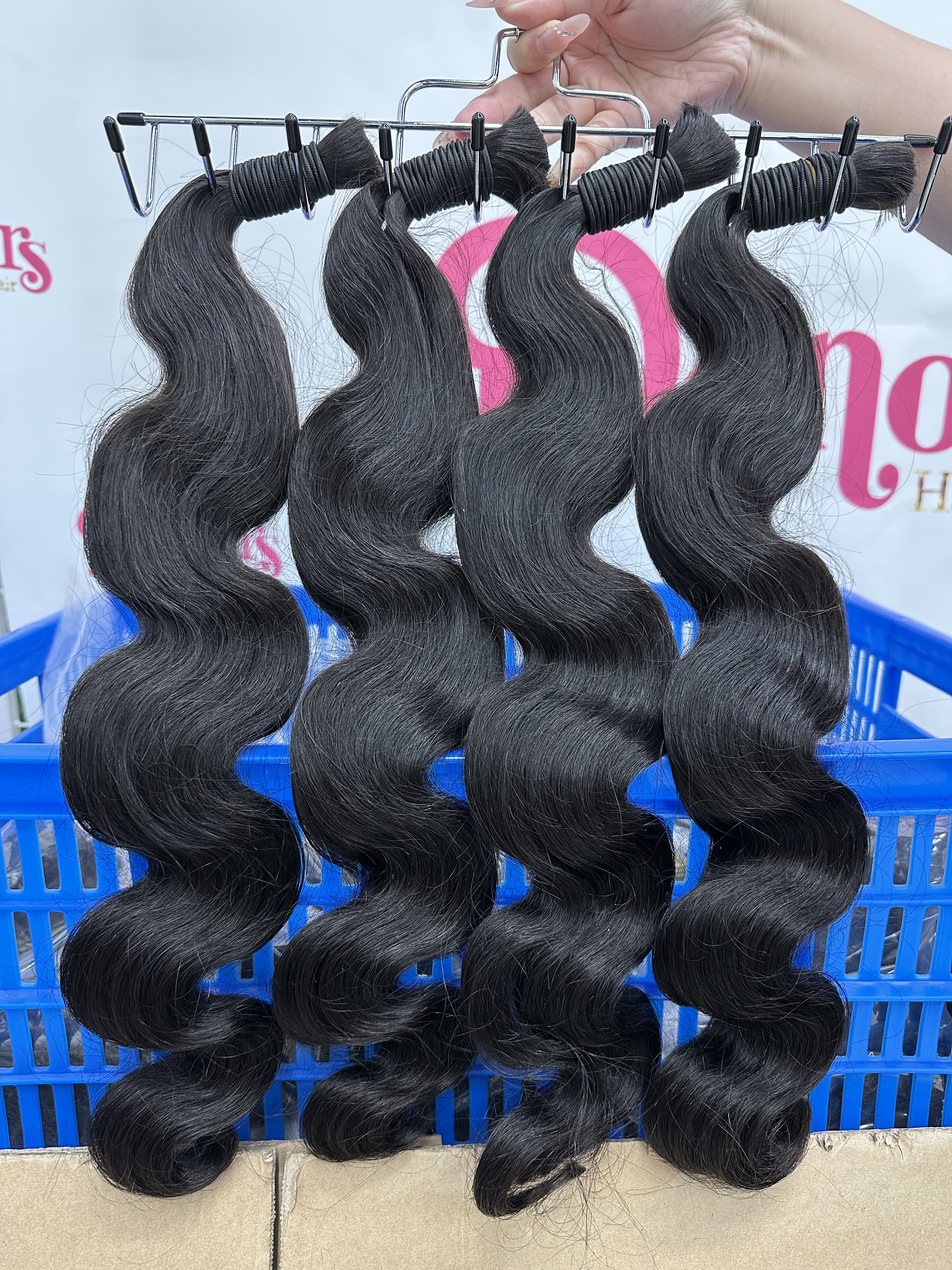 RawDonorsHair In Mink Body Wave Human Hair Mink Bulk Deal