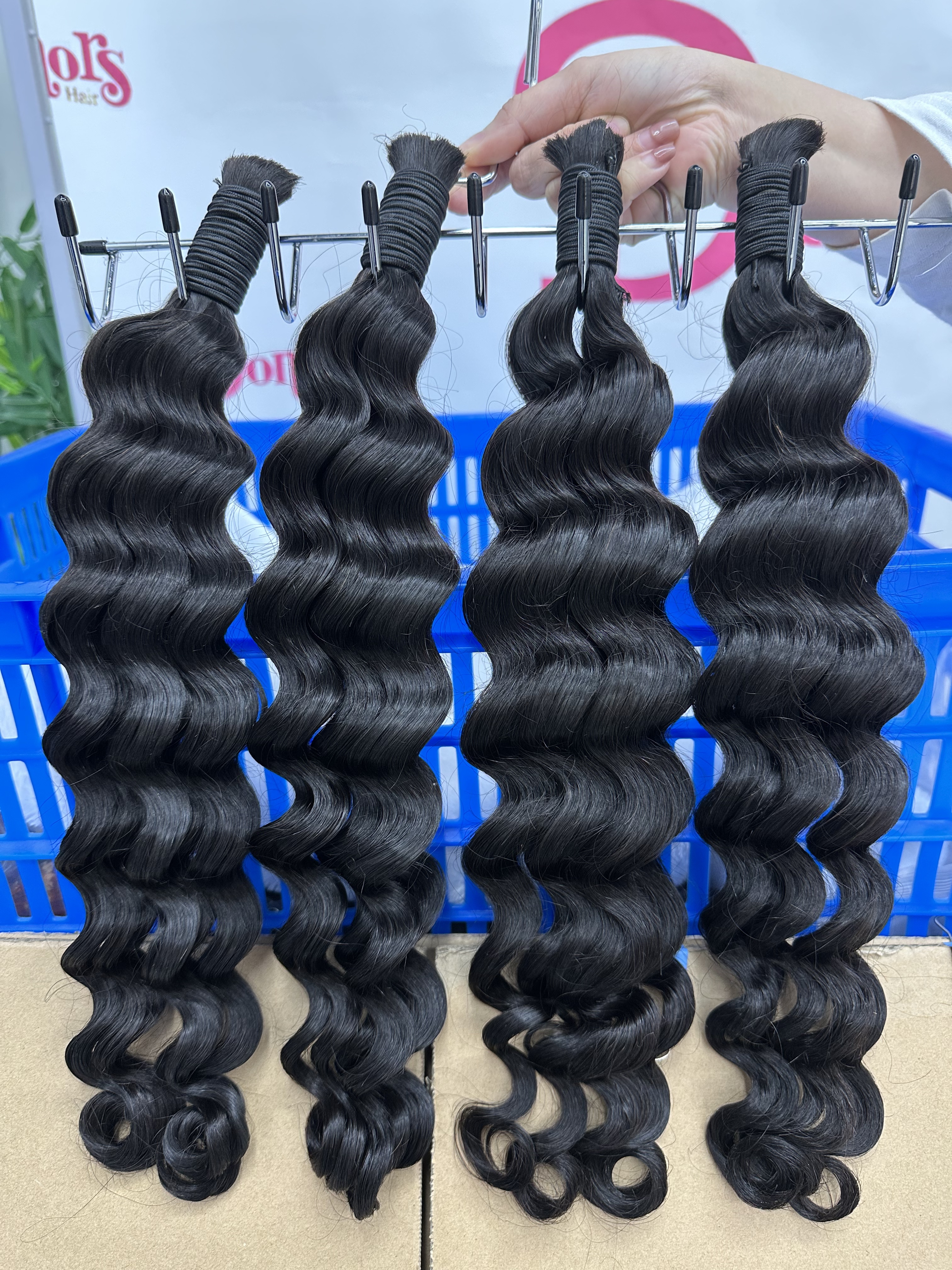 RawDonorsHair In Mink Loose Deep Human Hair Mink Bulk Deal