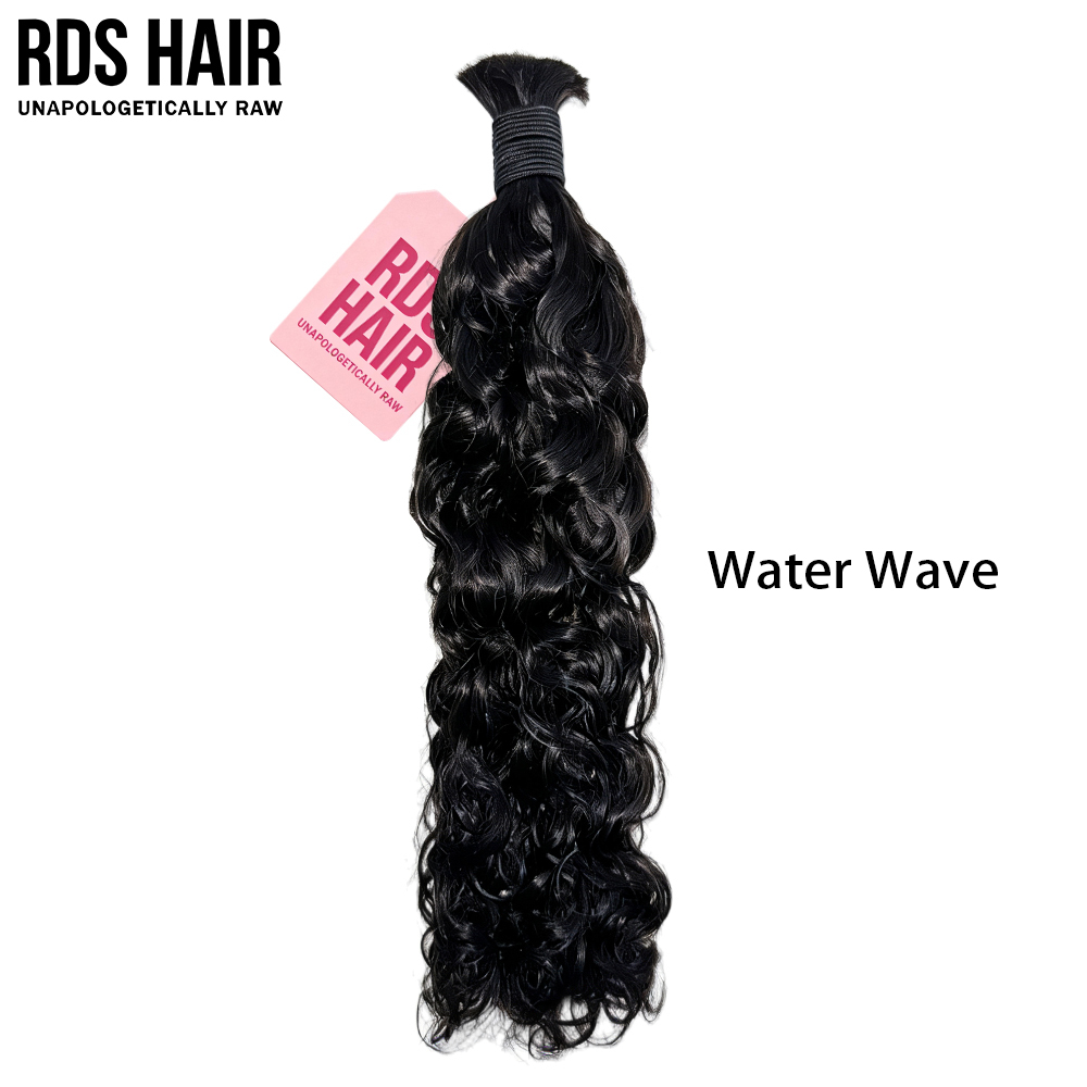 Rawdonorshair 1 Mink Bulk Deal for Natural Black All Textures 100% Human Hair No Weft Bulk Hair